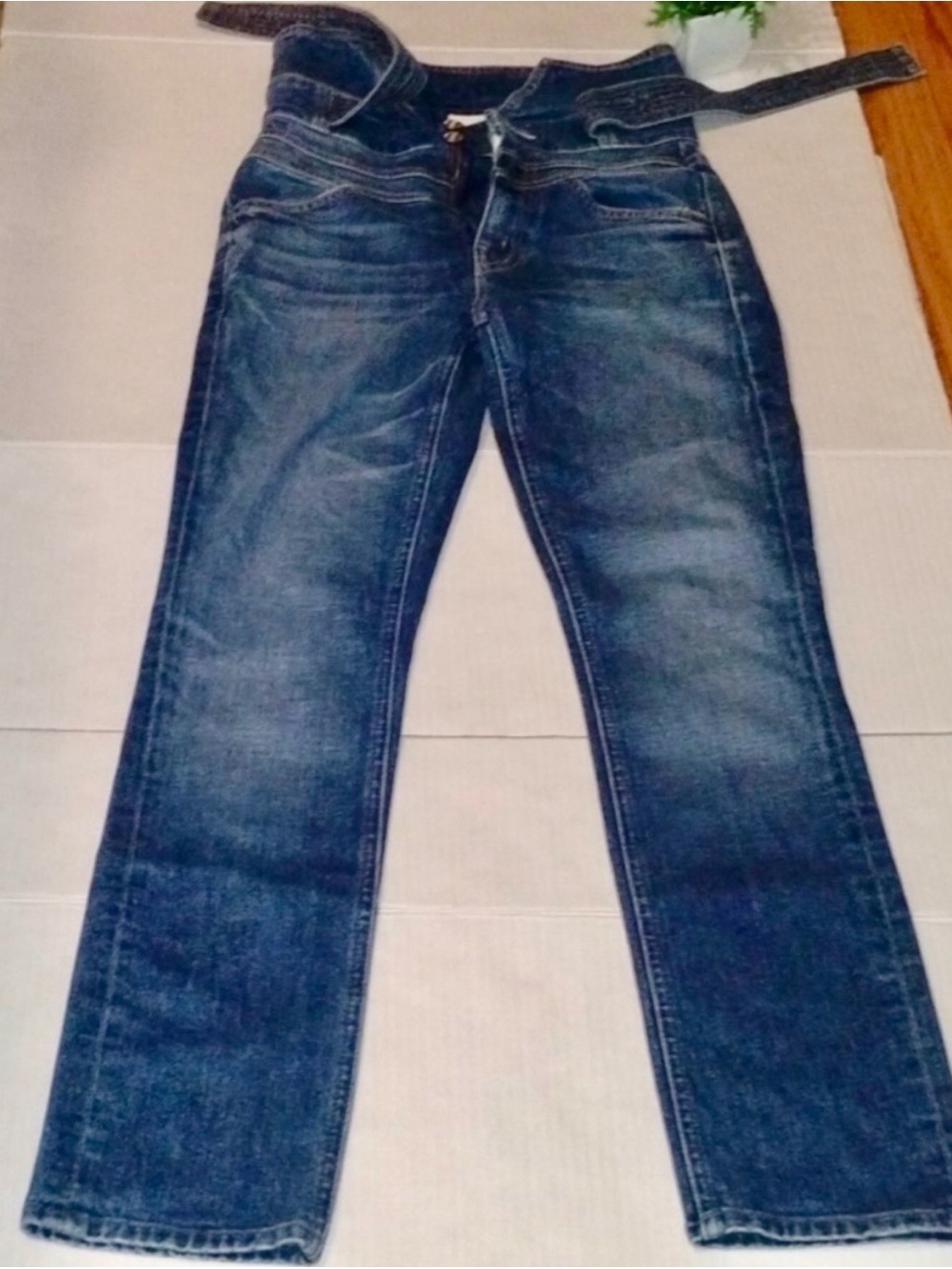 MOTHER High-Rise Women's Jeans in Light Blue Denim